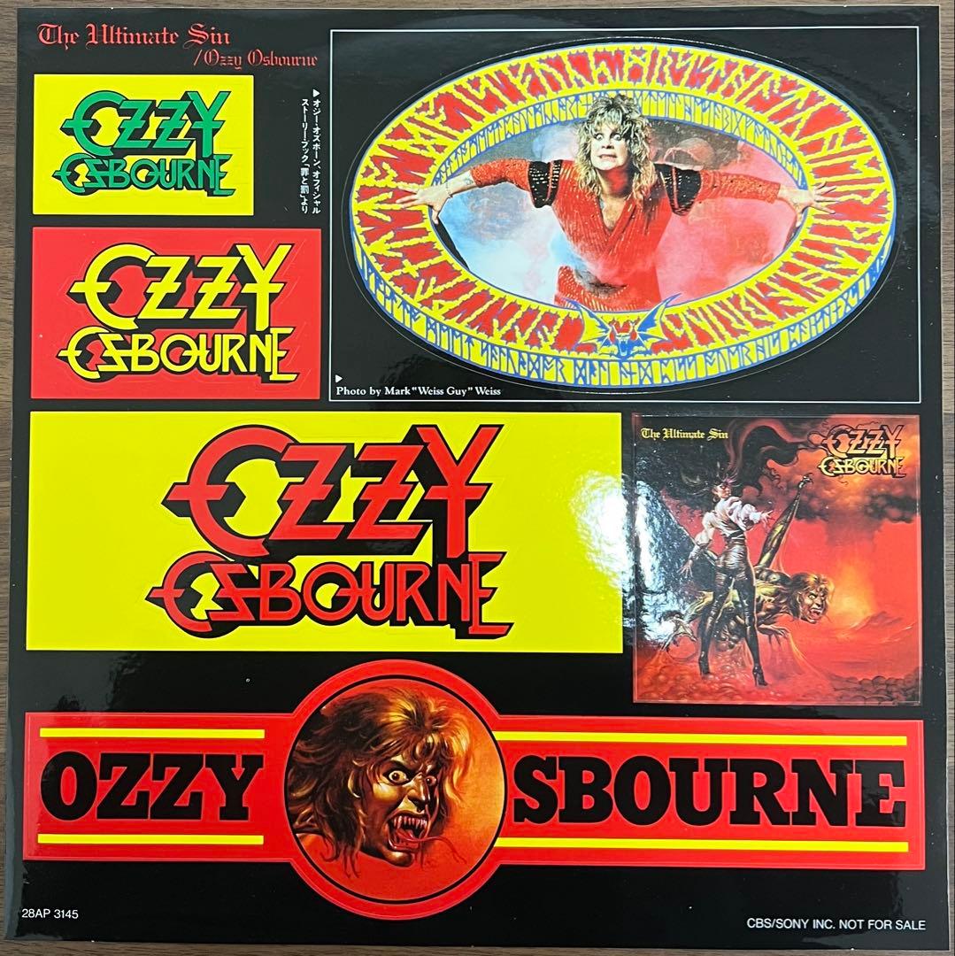 【LP/帯付】Ozzy Osbourne / The Ultimate Sin