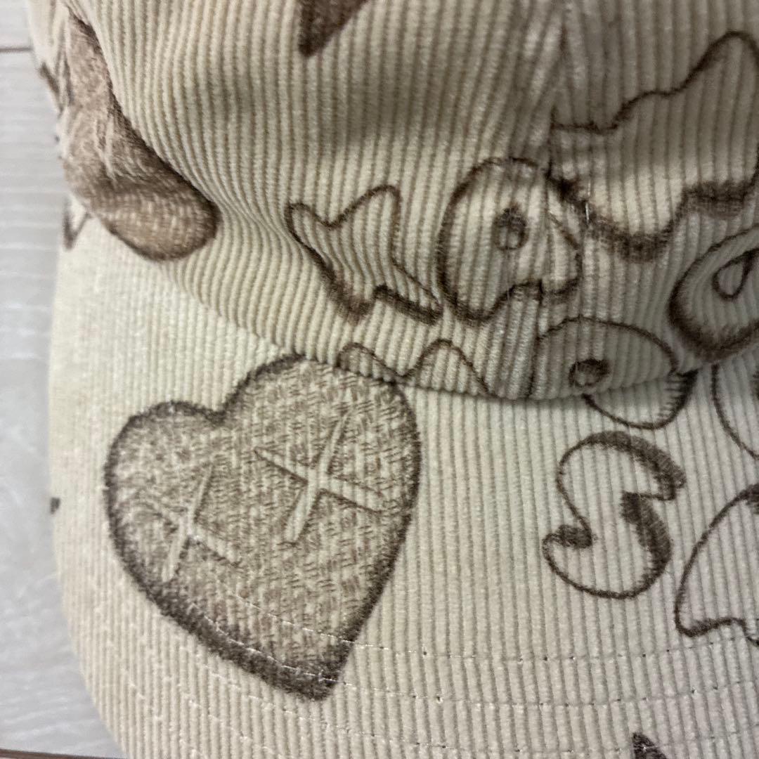 HUMAN MADE コーデュロイキャップ ベージュ　kaws
