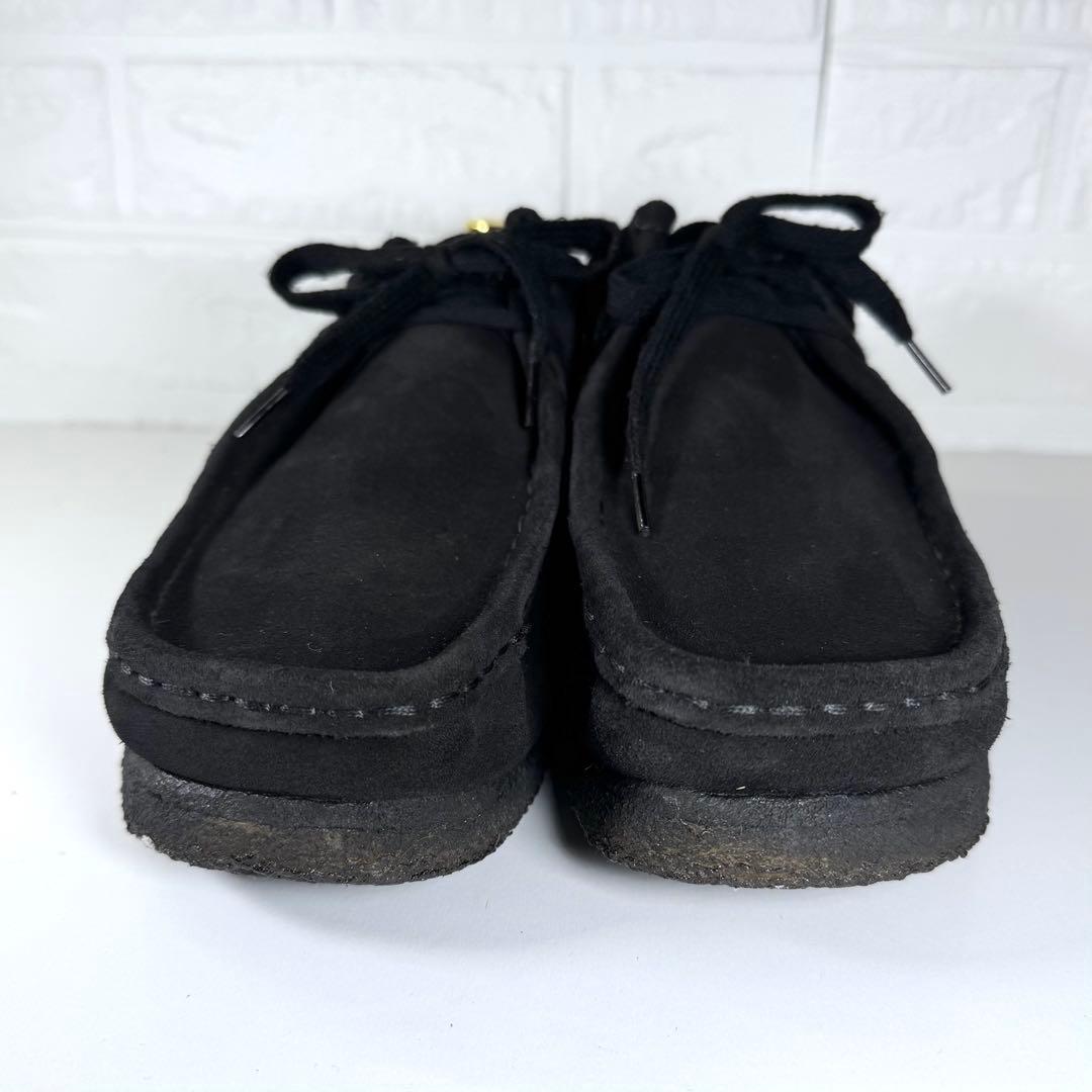 【美品】 CLARKSWallabee クラークス ワラビー ブラック 26.5
