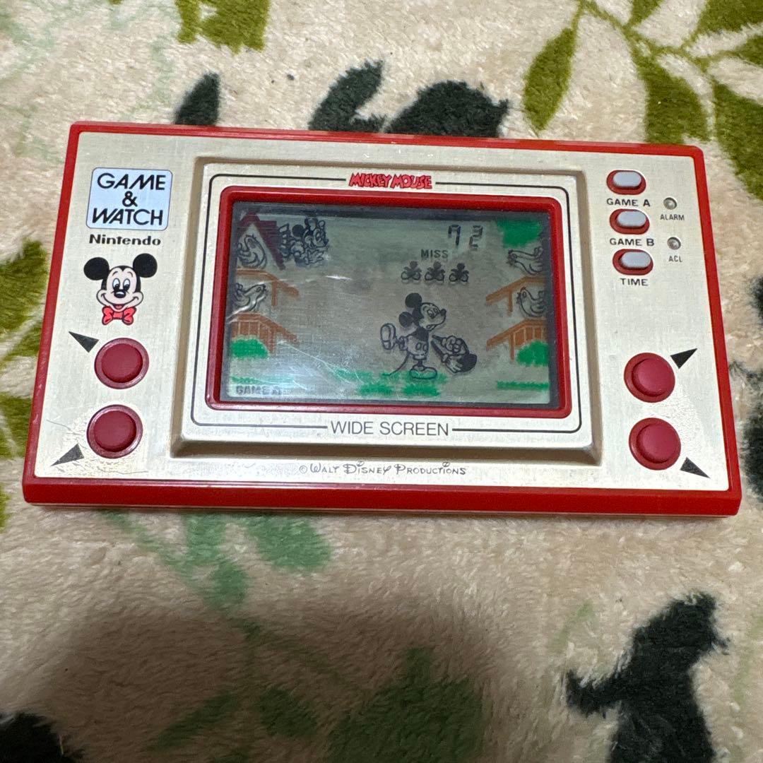 任天堂　ゲームウォッチ　ミッキーマウス