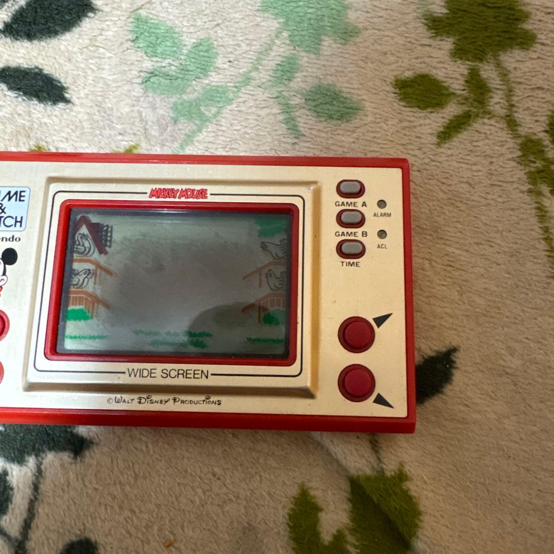 任天堂　ゲームウォッチ　ミッキーマウス
