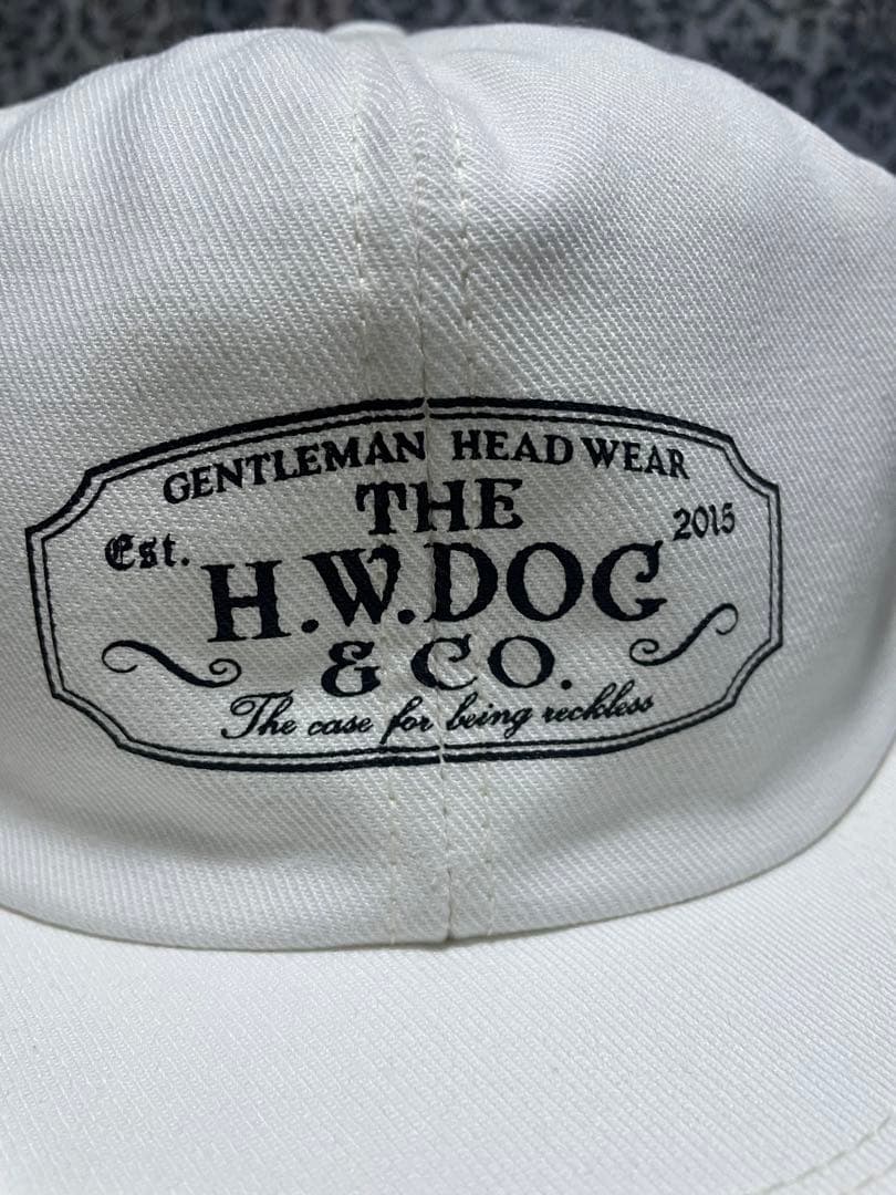 ☆ラキア氏☆　難ありTHE H.W.DOG&CO トラッカーキャップ