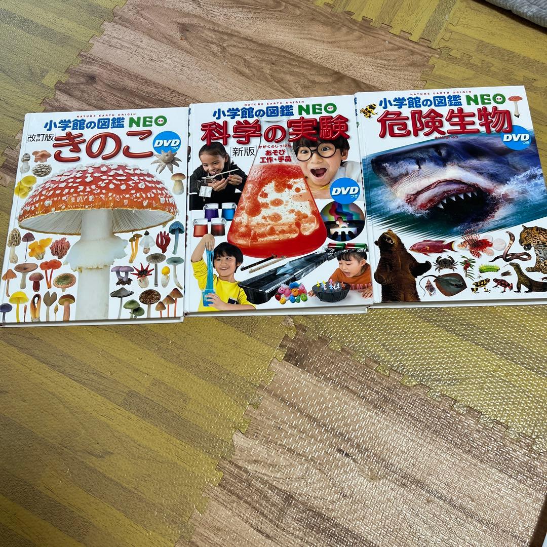 小学館の図鑑NEO DVDなし　19冊セット