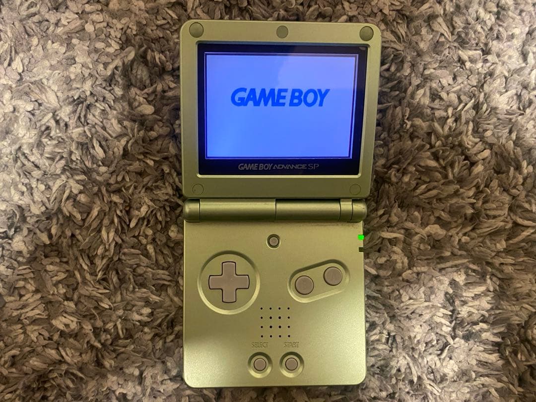 ゲームボーイアドバンスSP パールグリーン トイザらス限定カラー