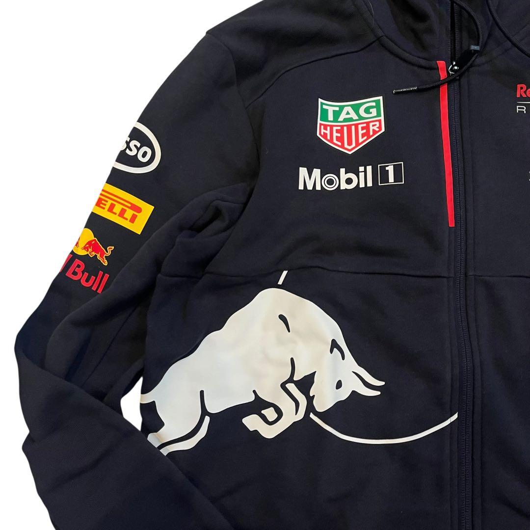 ほぼ未使用 PUMA レッドブル Red Bull パーカー フェルスタッペン