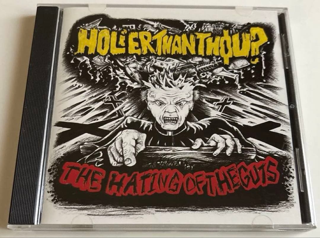 HOLIER THAN THOU?/HATING OF THE GUTS希少CD