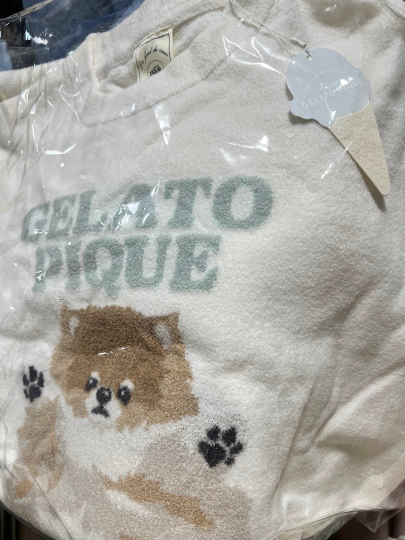 gelatopique ドッグジャガードワンピース　ポメラニアン