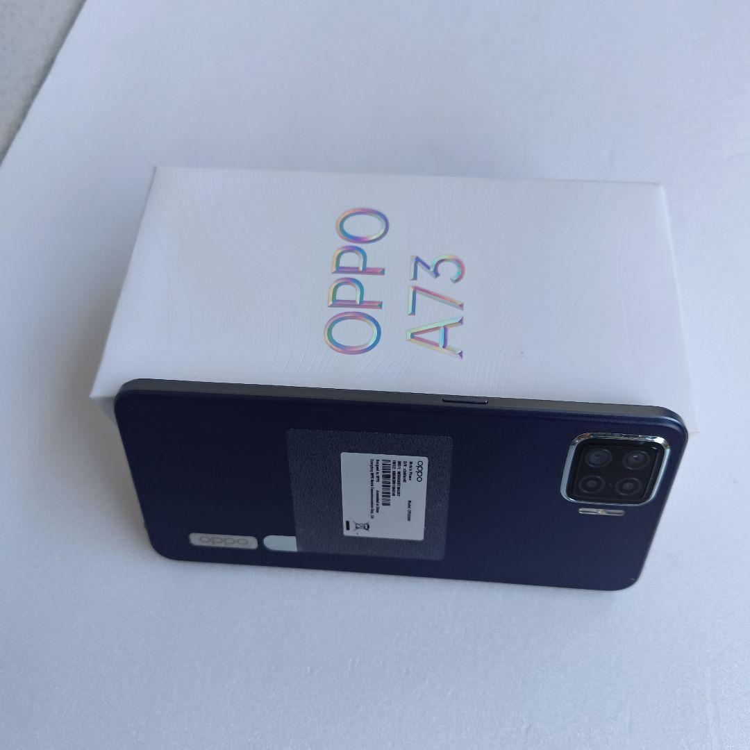 OPPO A73 ダークブルー 本体