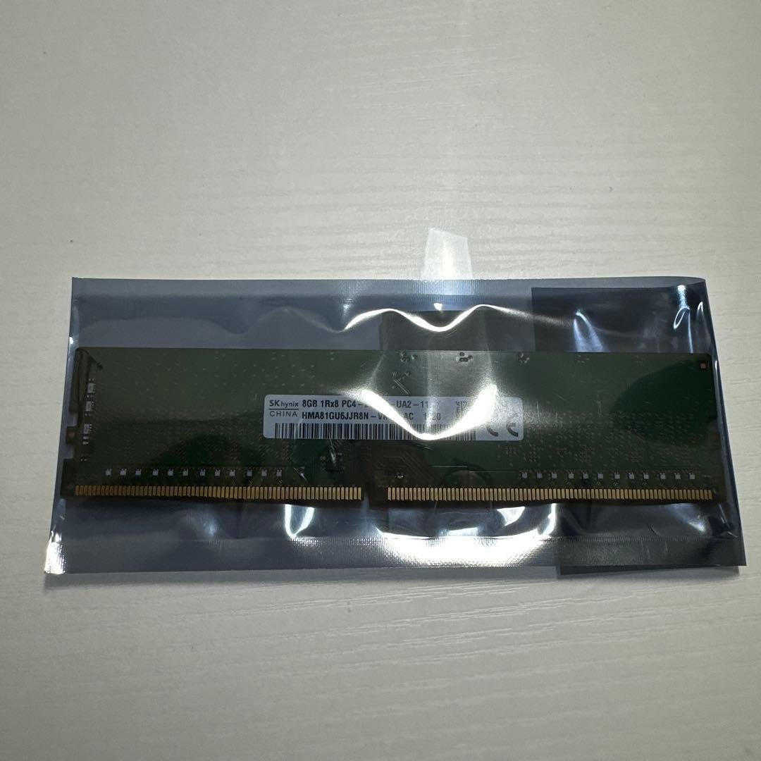 SK hynix 8GB 型番：HMA81GU6JJR8N-VK