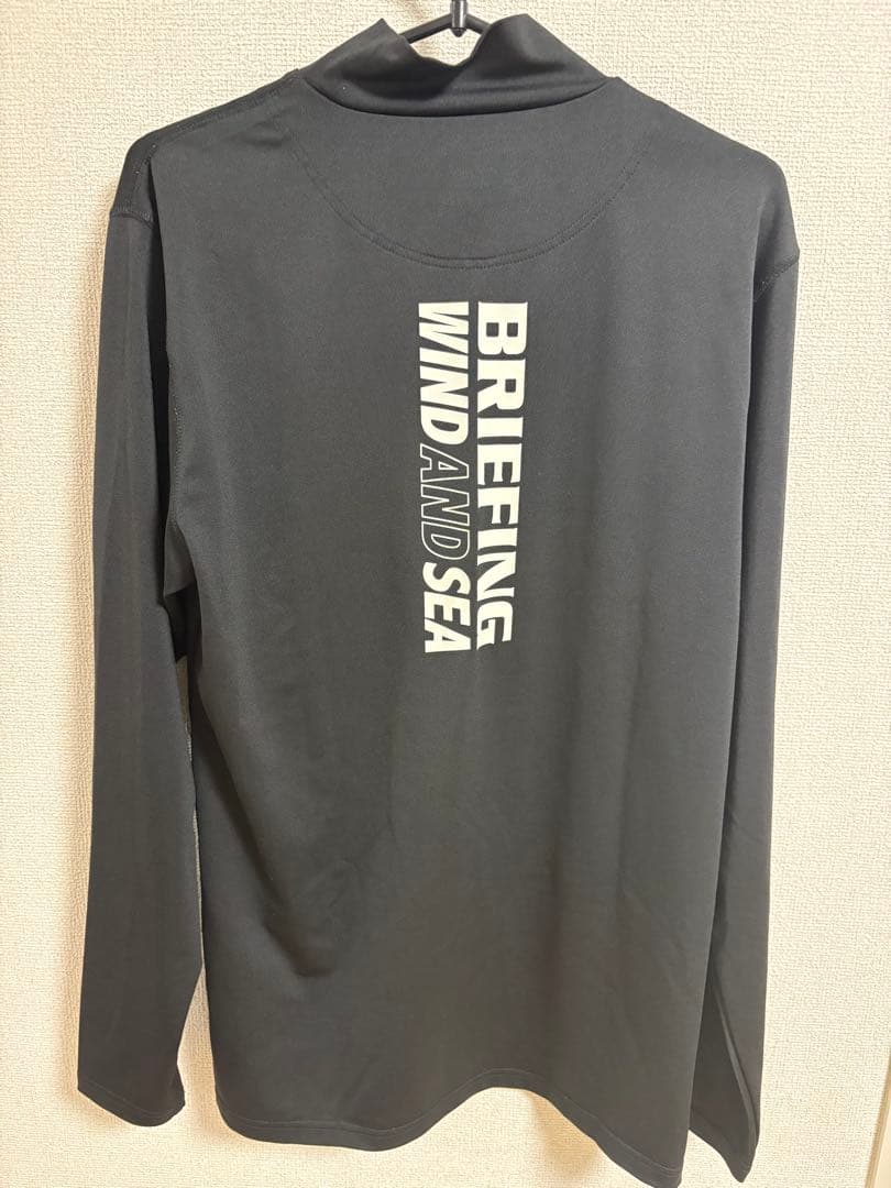 ウィダンシー ブリーフィング ロングスリーブ モックネックtシャツ