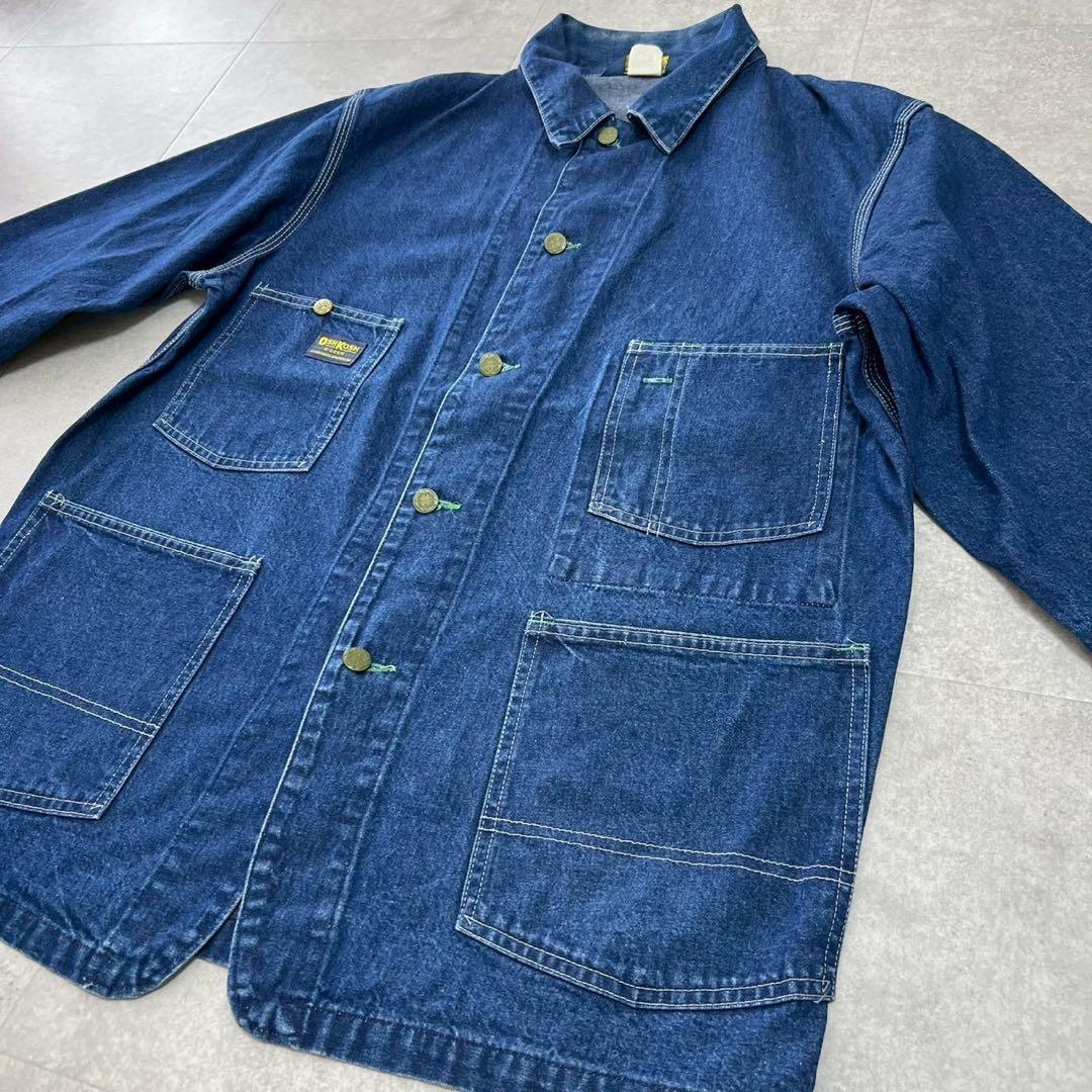 状態良好　70s OSHKOSH オシュコシュ　カバーオール　デニム　ビンテージ