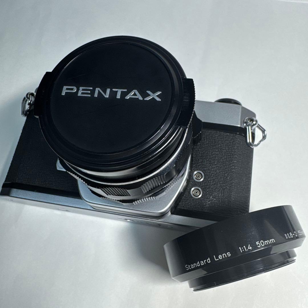フィルムカメラ PENTAX SPOTMATIC + Super-Takumar 55mm1.8