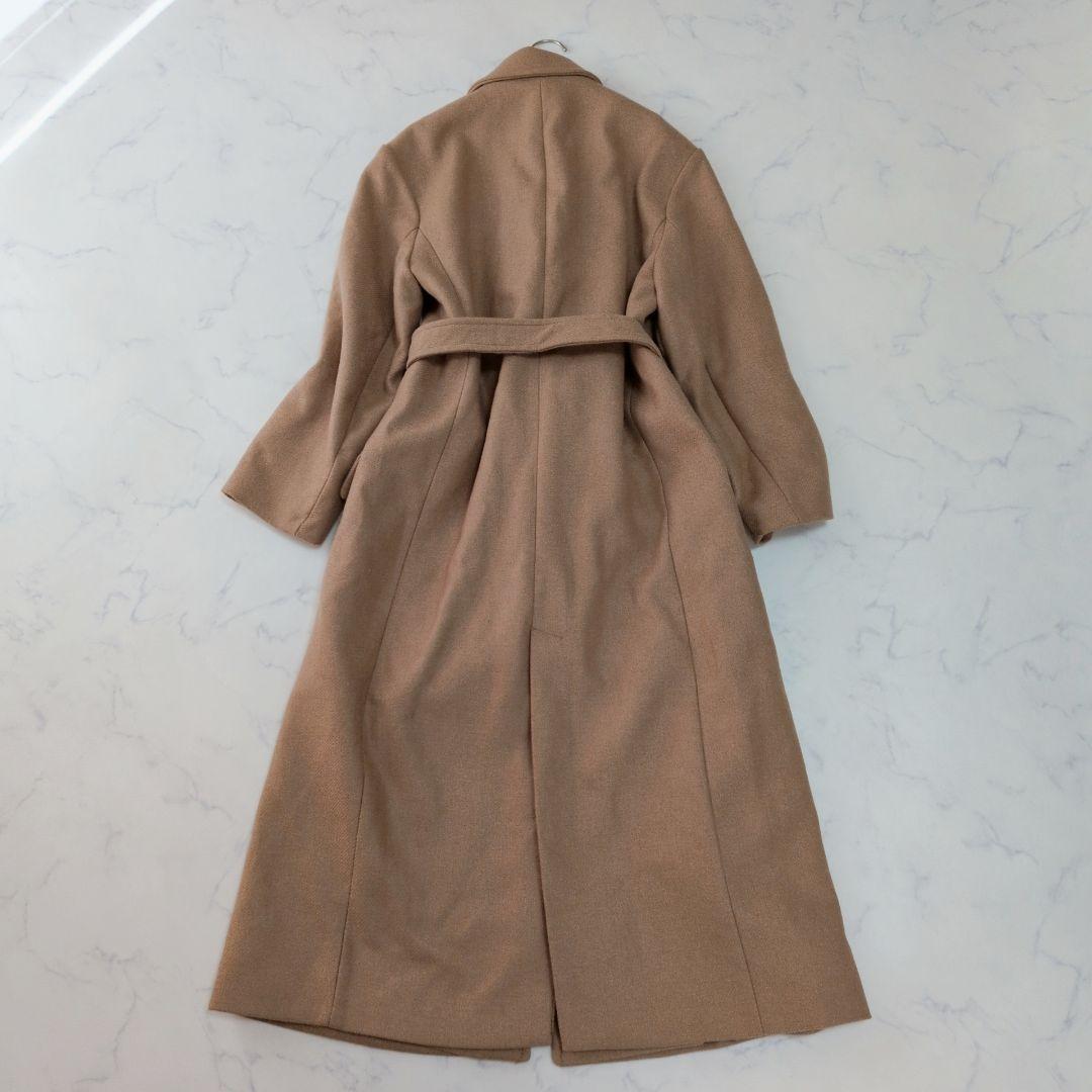 【新品】ZARA ザラ ロングコート ダブル ベルト付き M