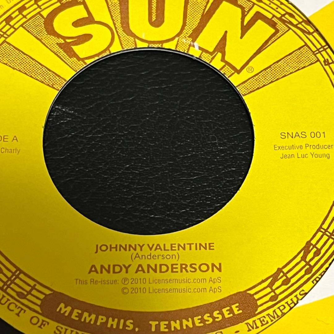 ANDY ANDERSON JOHNNY VALENTINE 希少　ロカビリー