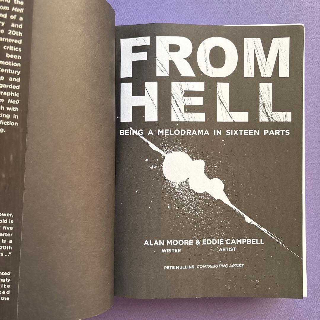 洋書 FROM HELL - ALAN MOORE & EDDIE CAMPBELL