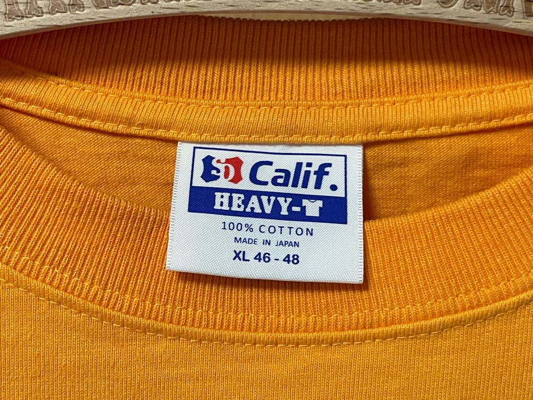 SD Heavyweight Poppy Logo Orange XL 着用少