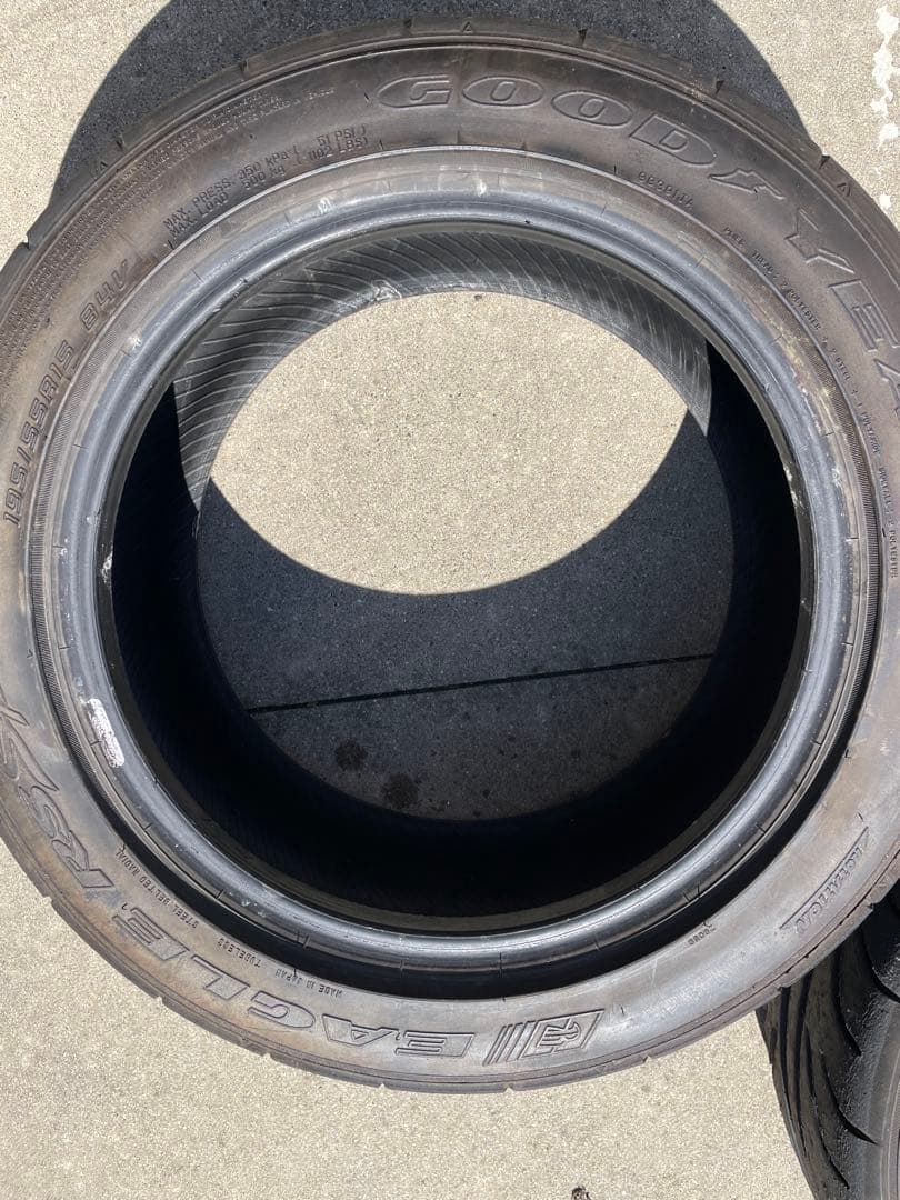 G*K様 グッドイヤー　イーグル RS 195/55r15 2本
