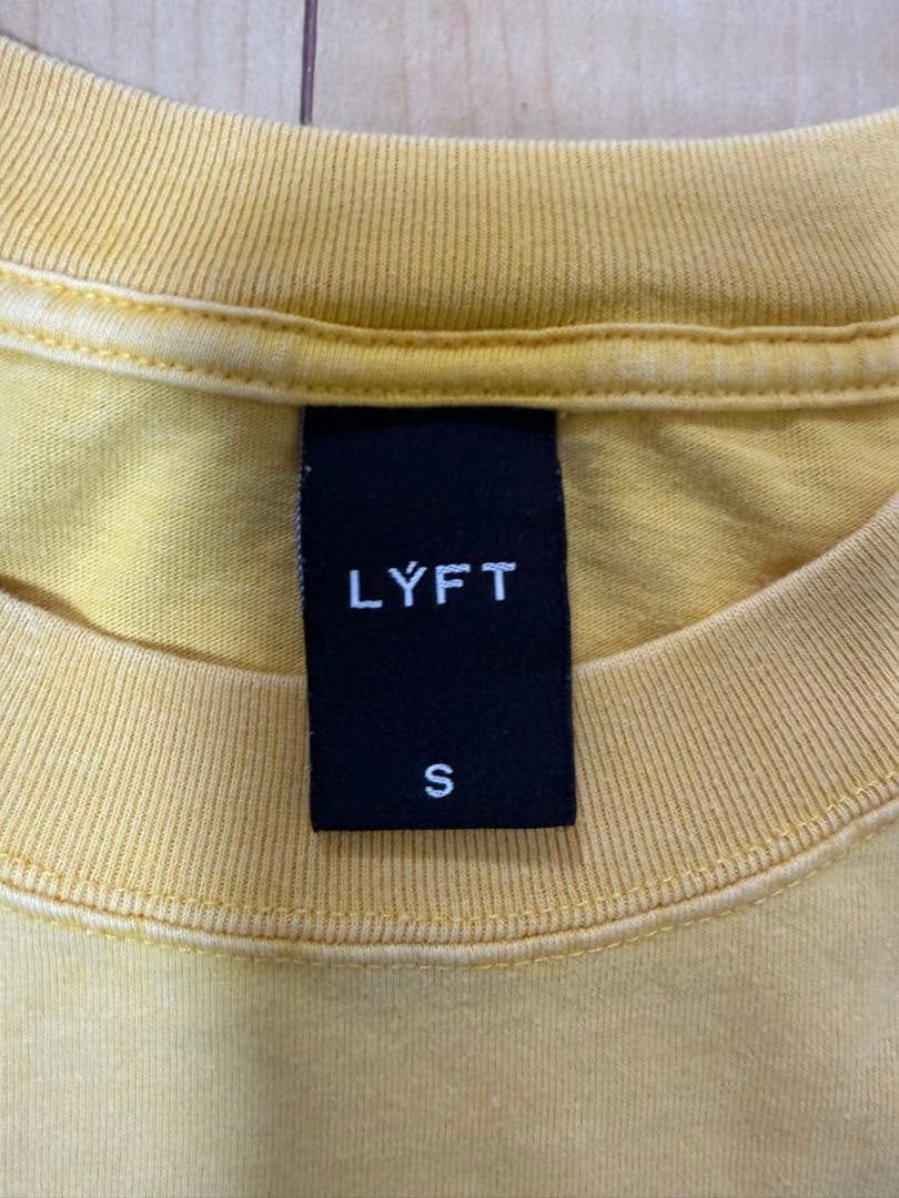 LYFT PUMPIN Tシャツ Sサイズ イエロー