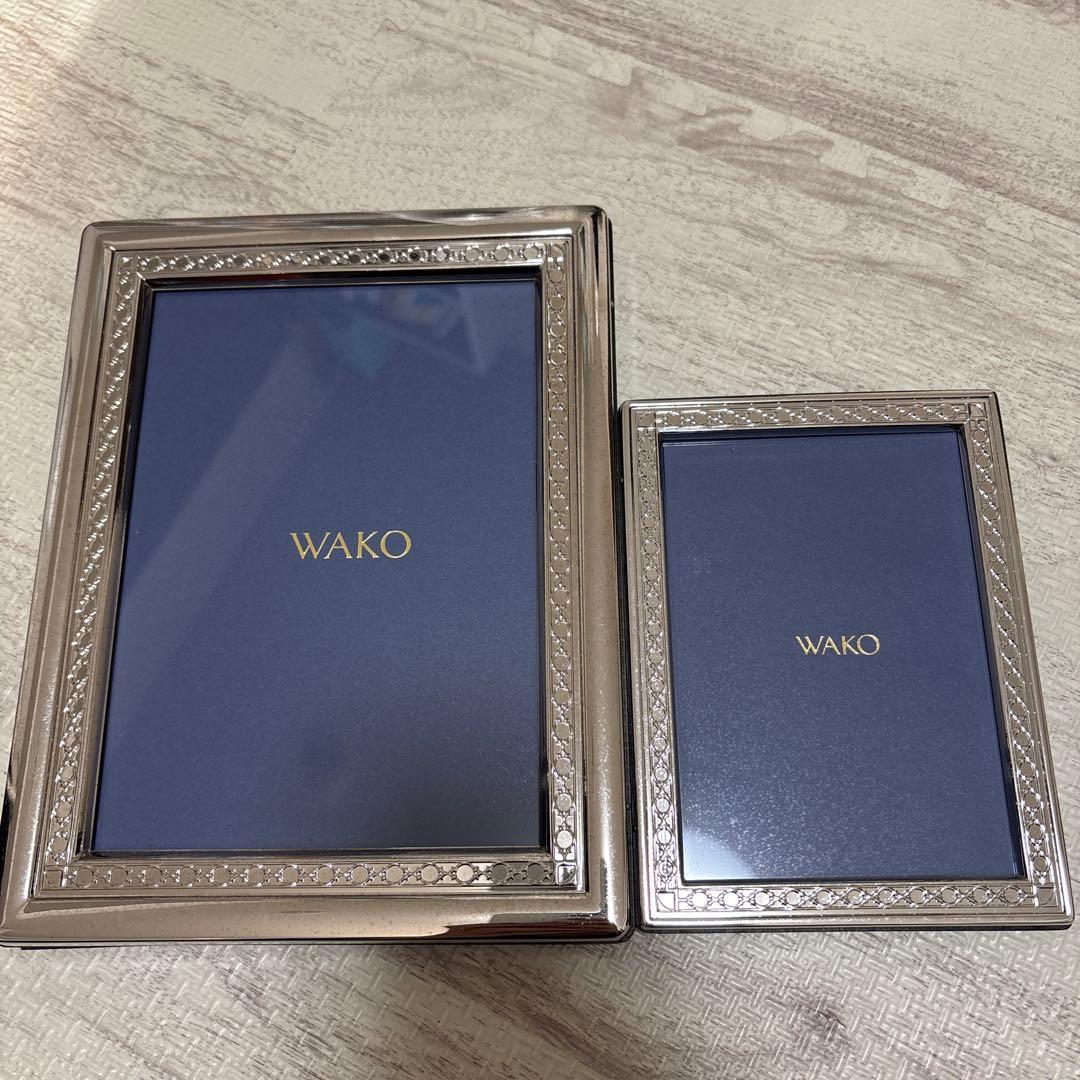 WAKO 和光 フォトフレーム アラベスク写真立て 大小2点セット