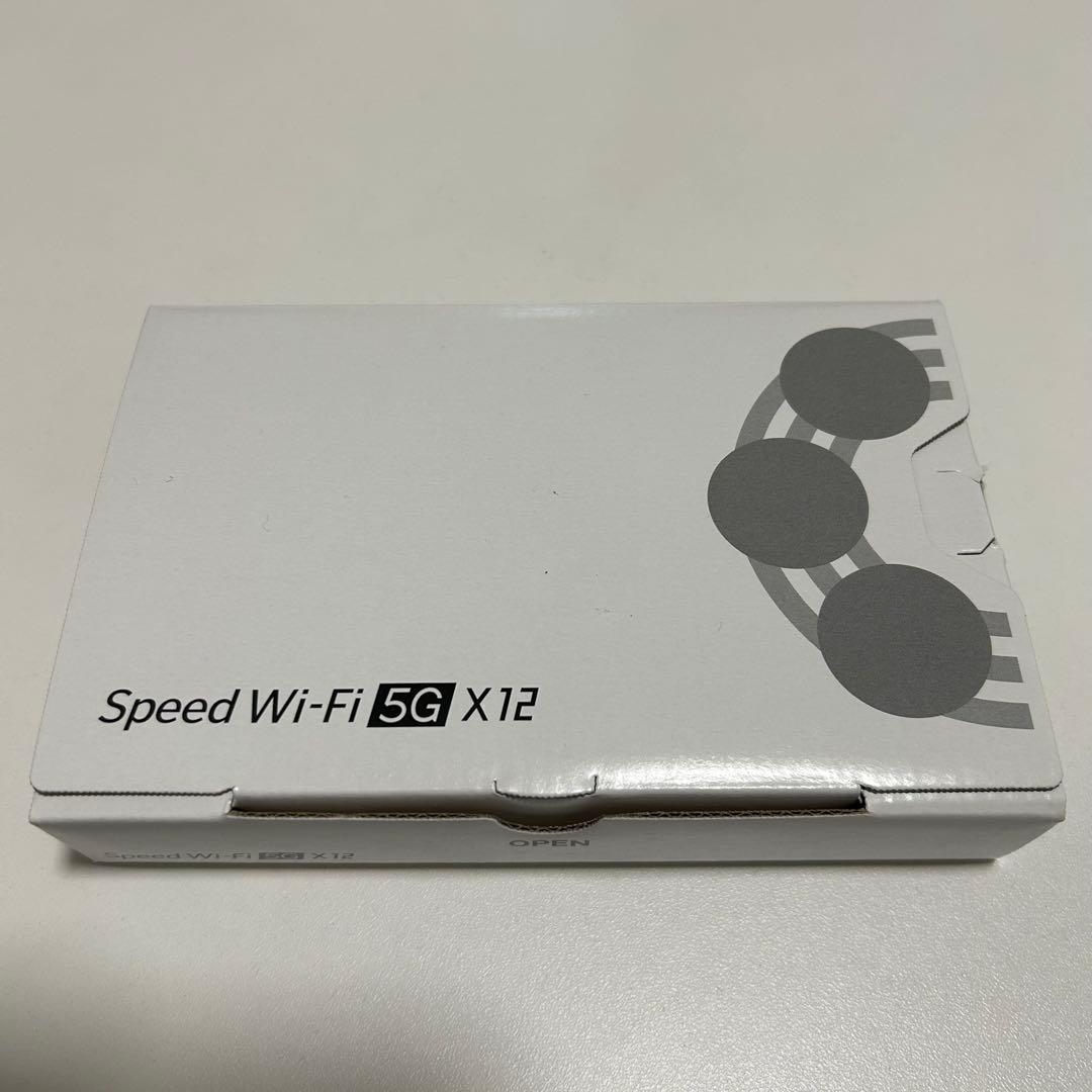 Speed Wi-Fi NEXT X12 モバイルルーター