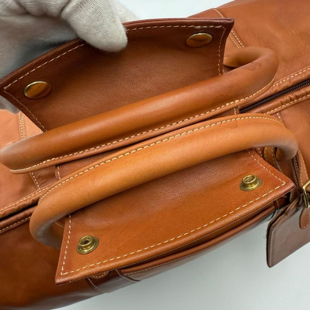 高級　COACH オールドコーチ　レザー　2way ボストンバッグ USA製