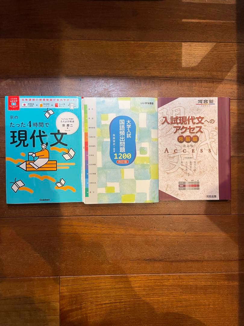 現代文、古文、漢文小論文 参考書セット バラ売りOK