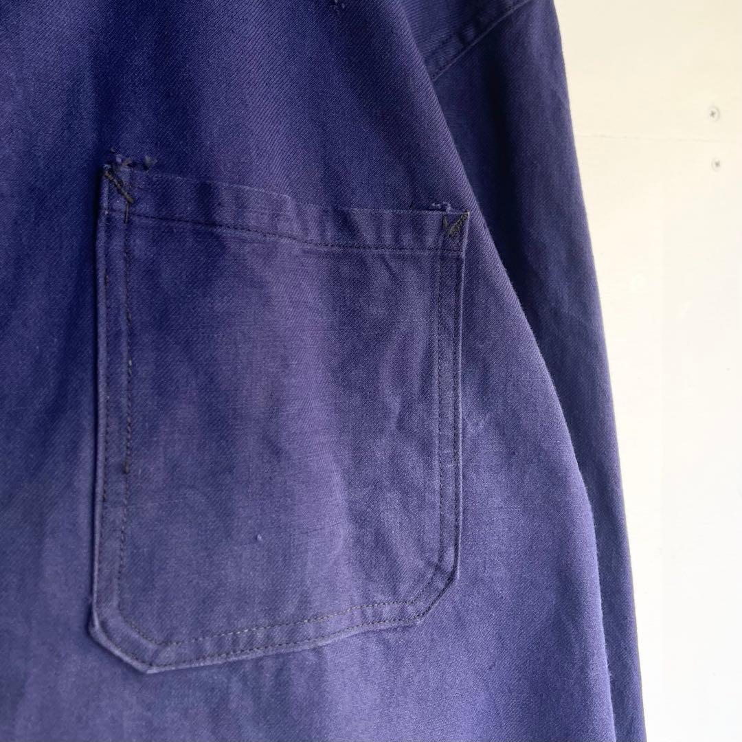 60s 70s フランス軍 カバーオール ヴィンテージ 古着 ミリタリーウェア