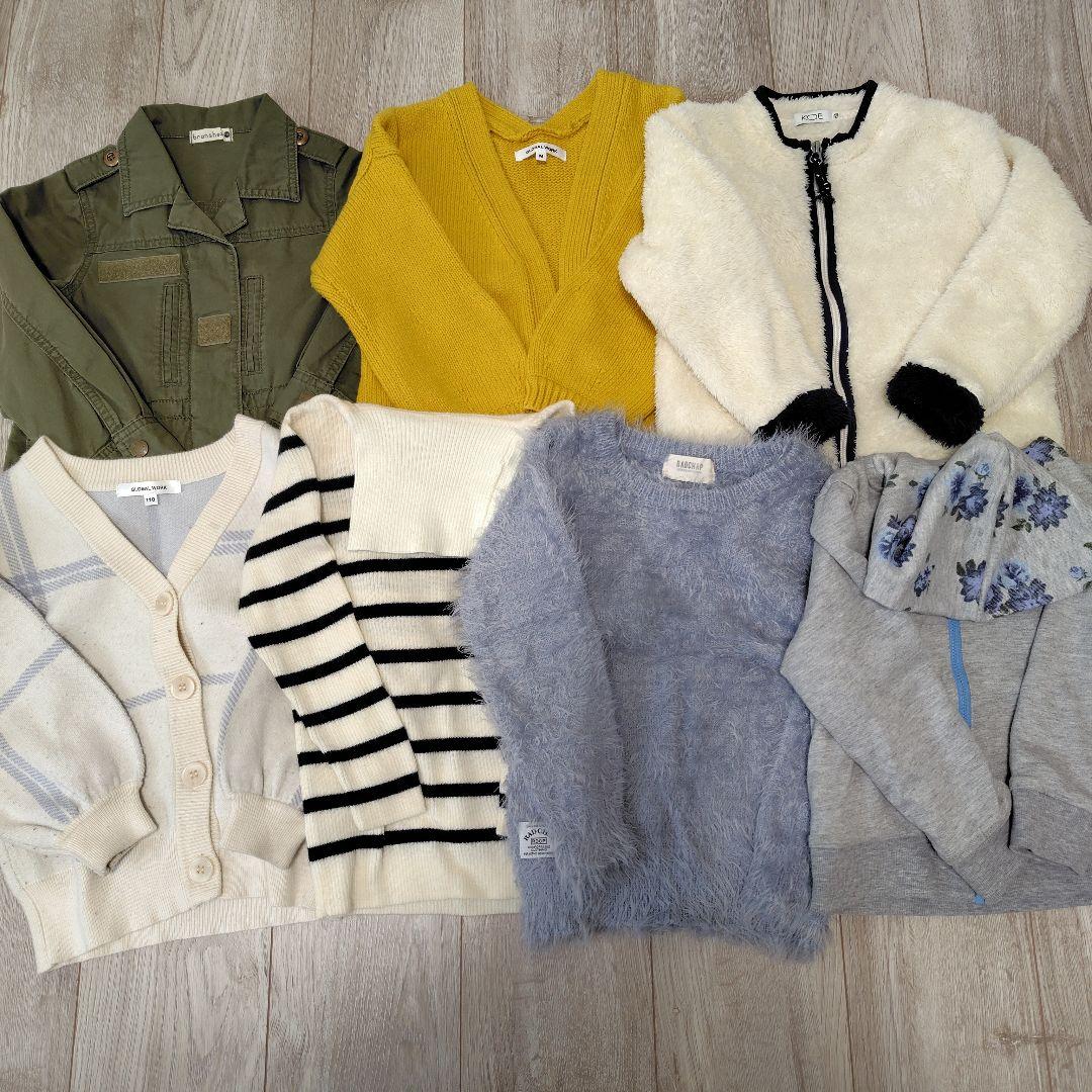 子供服　まとめ売り　82点　女の子　オールシーズン　春夏秋冬