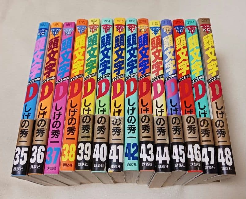 頭文字(イニシャル)D 　35巻から48巻