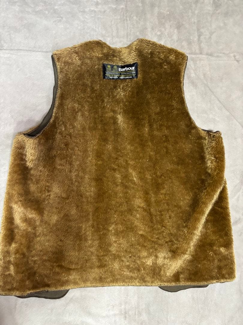 80s Barbour バブアー ボアライナー ベストc42 J