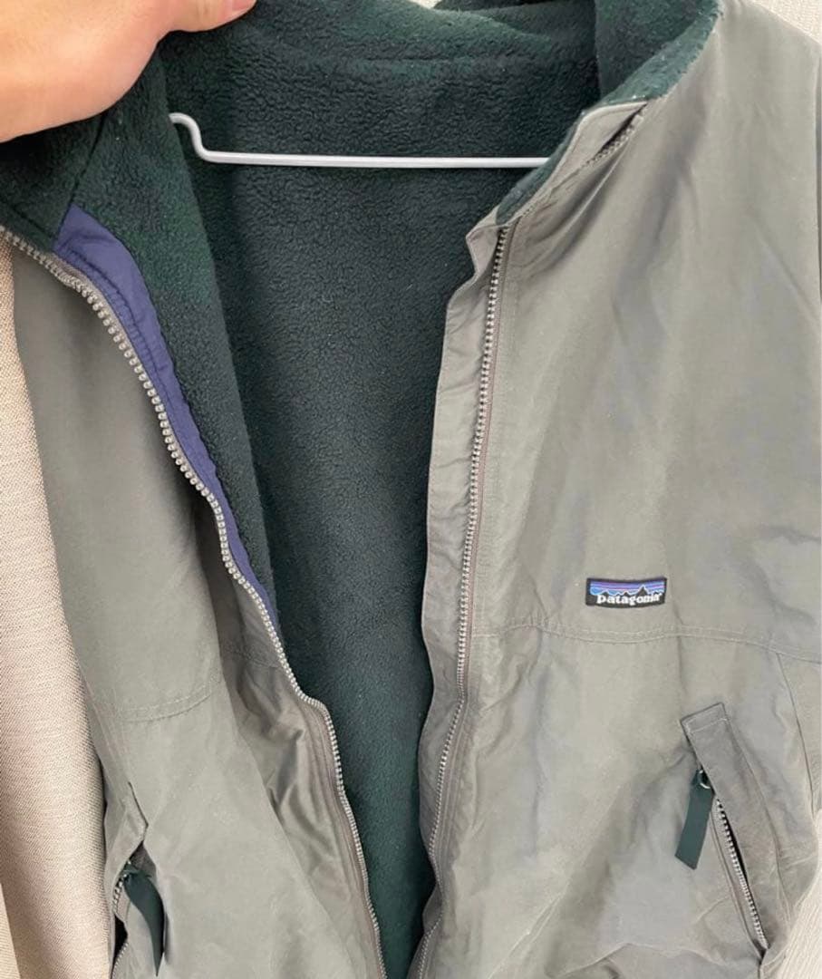 Patagonia グレー ジップアップベスト