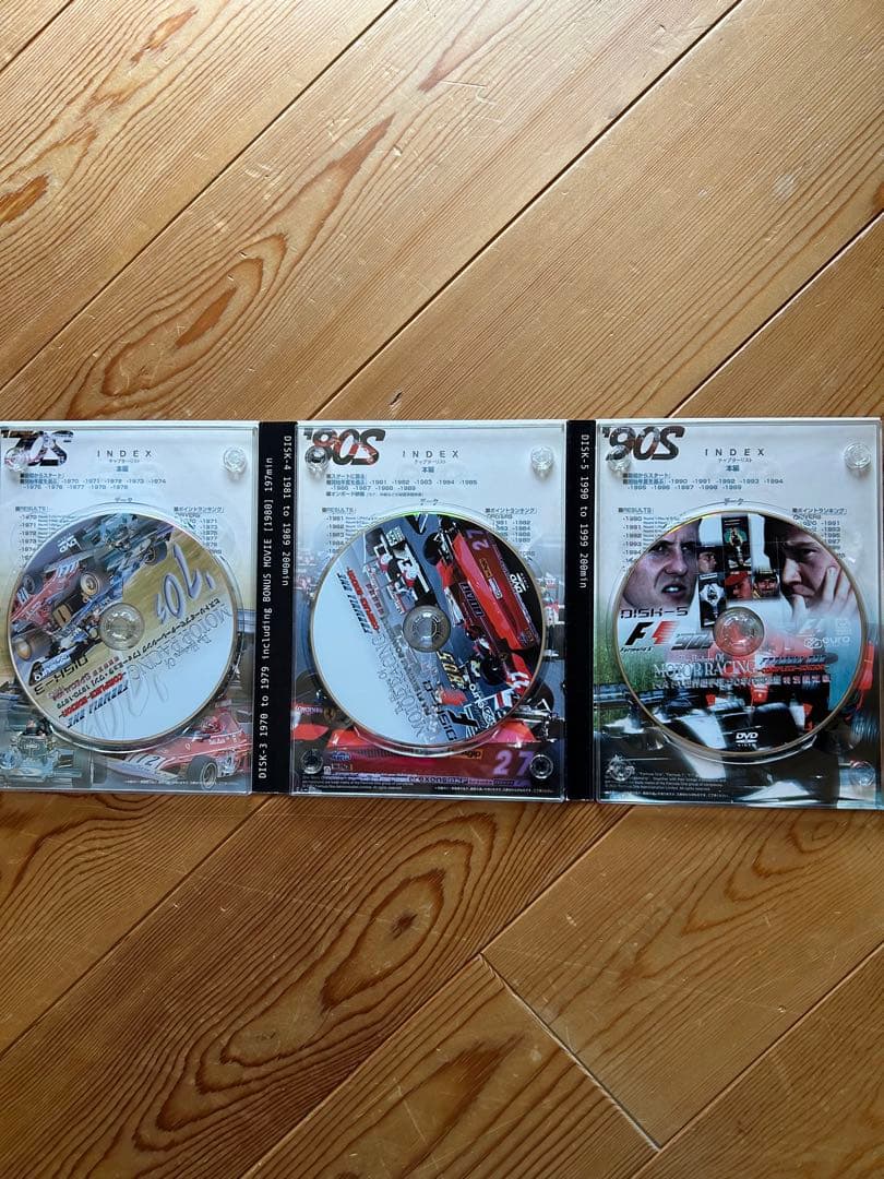 The History Of MOTOR RACING 5枚組　未使用品