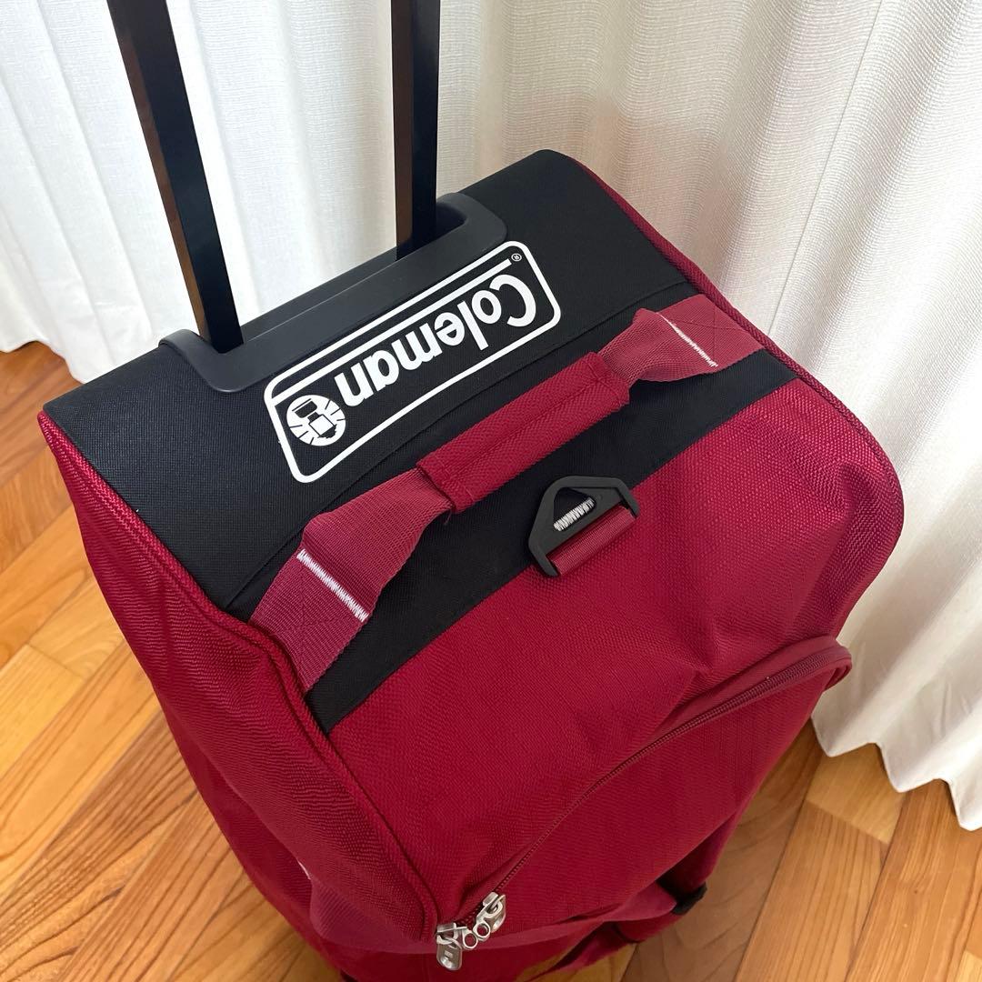 【美品】Coleman コールマン ボストンキャリー バッグ