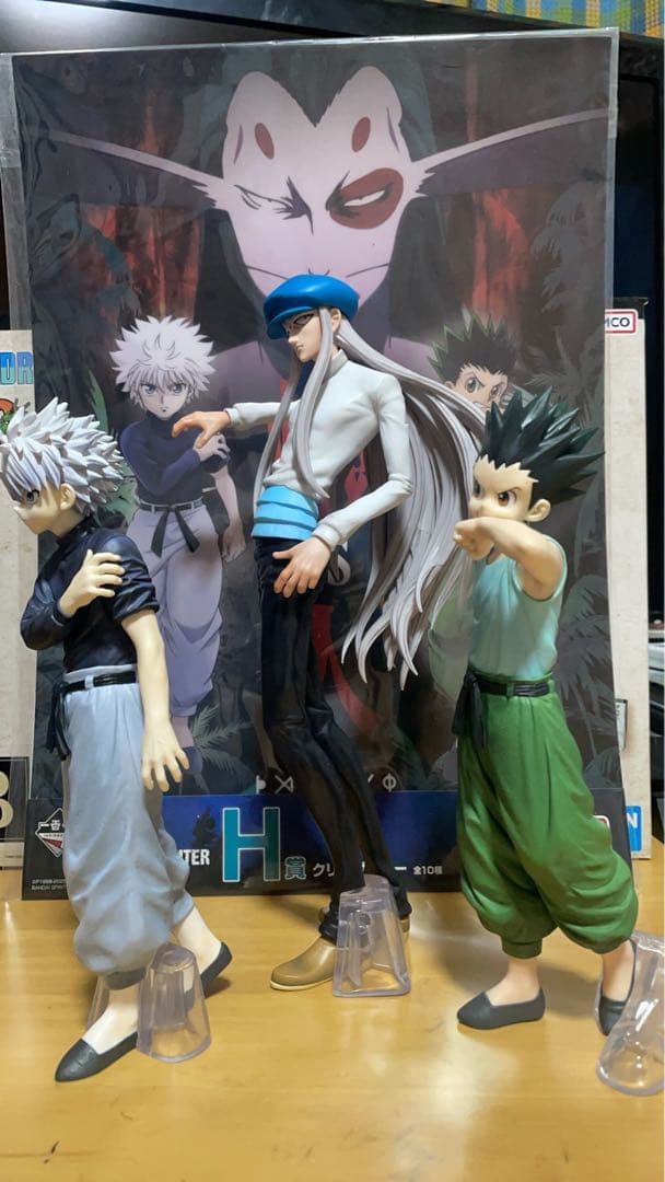 HUNTER×HUNTER 一番くじ　キルア　ゴン　カイト　フィギュア
