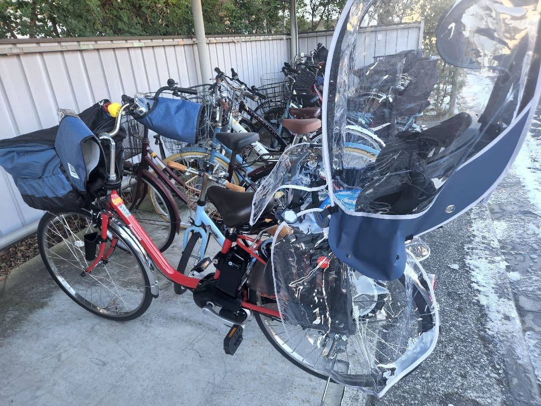 ママ 美品！直接引き取り限定～OGK技研 自転車後部座席
