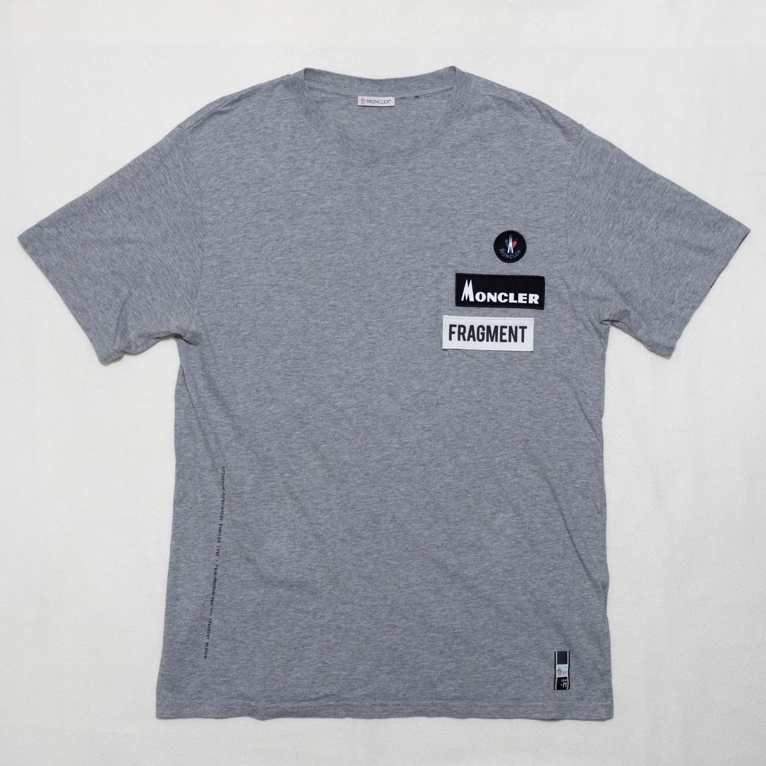 Moncler x Fragment コラボ ロゴワッペンTシャツ