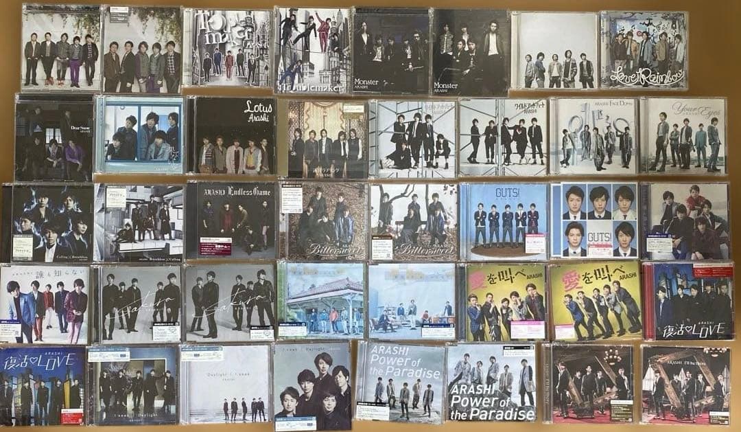 嵐　シングルCD&アルバム　大量