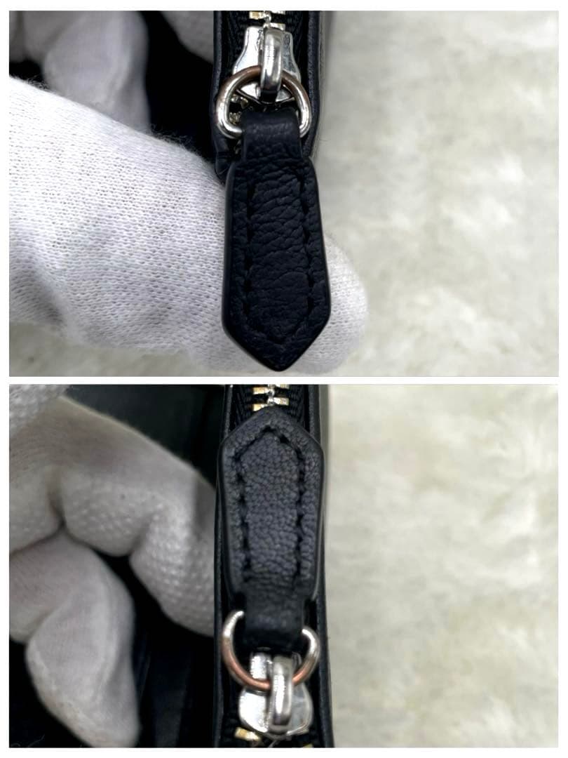 美品 ヴィヴィアンウエストウッド 3つ折り 財布EMMA フラップ ブラック