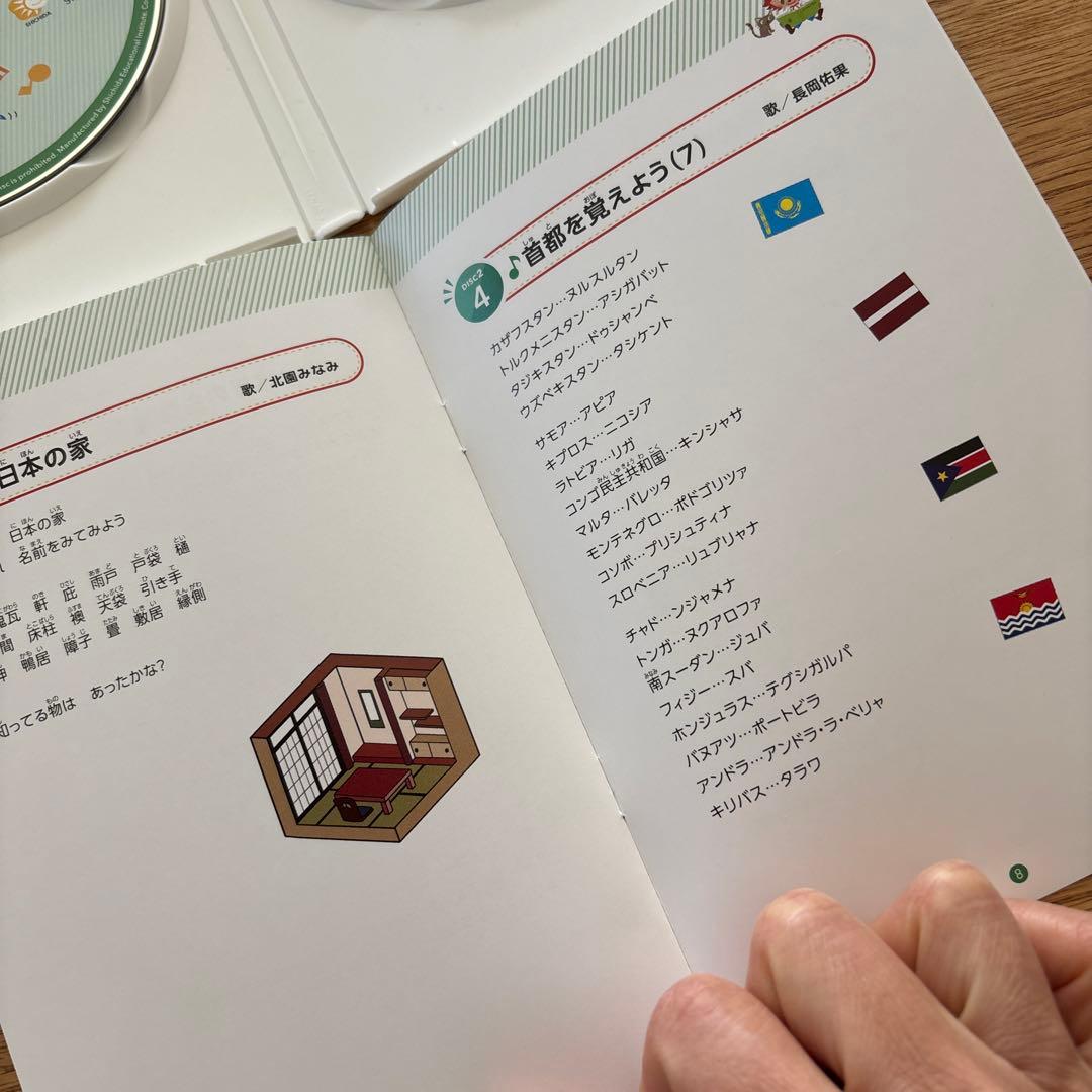 【七田式】脳力開発CD高学年1年分セット