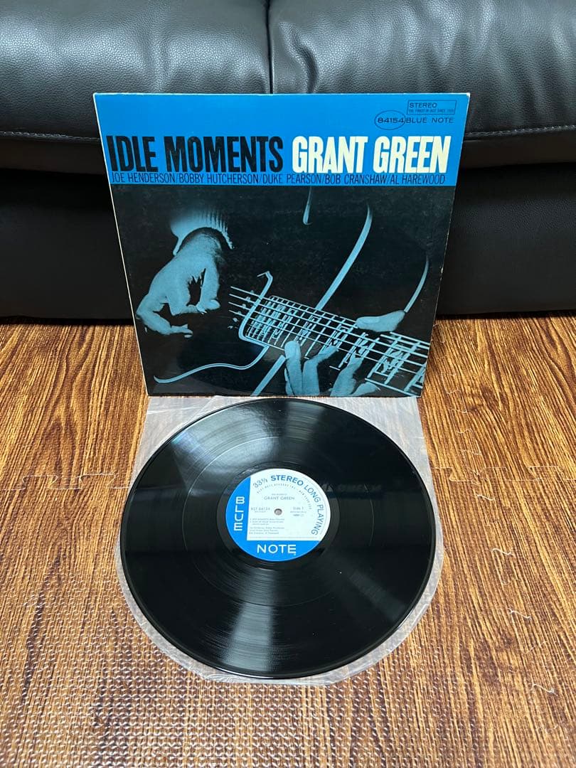 洋楽 LP Grant Green IDLE MOMENTS 84154