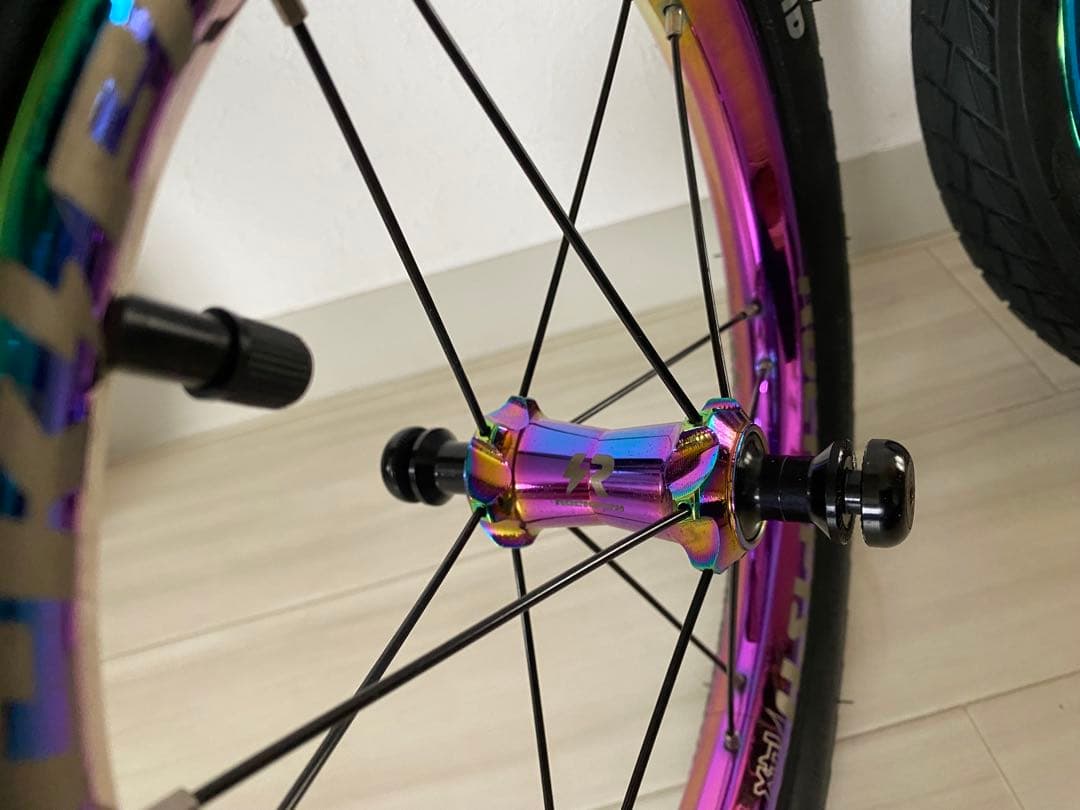 希少！ストライダー14x用 ROCK FISH マジョーラ軽量アルミホイール