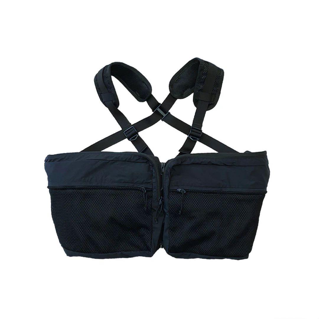 brown by 2 tucks rib pack ベスト