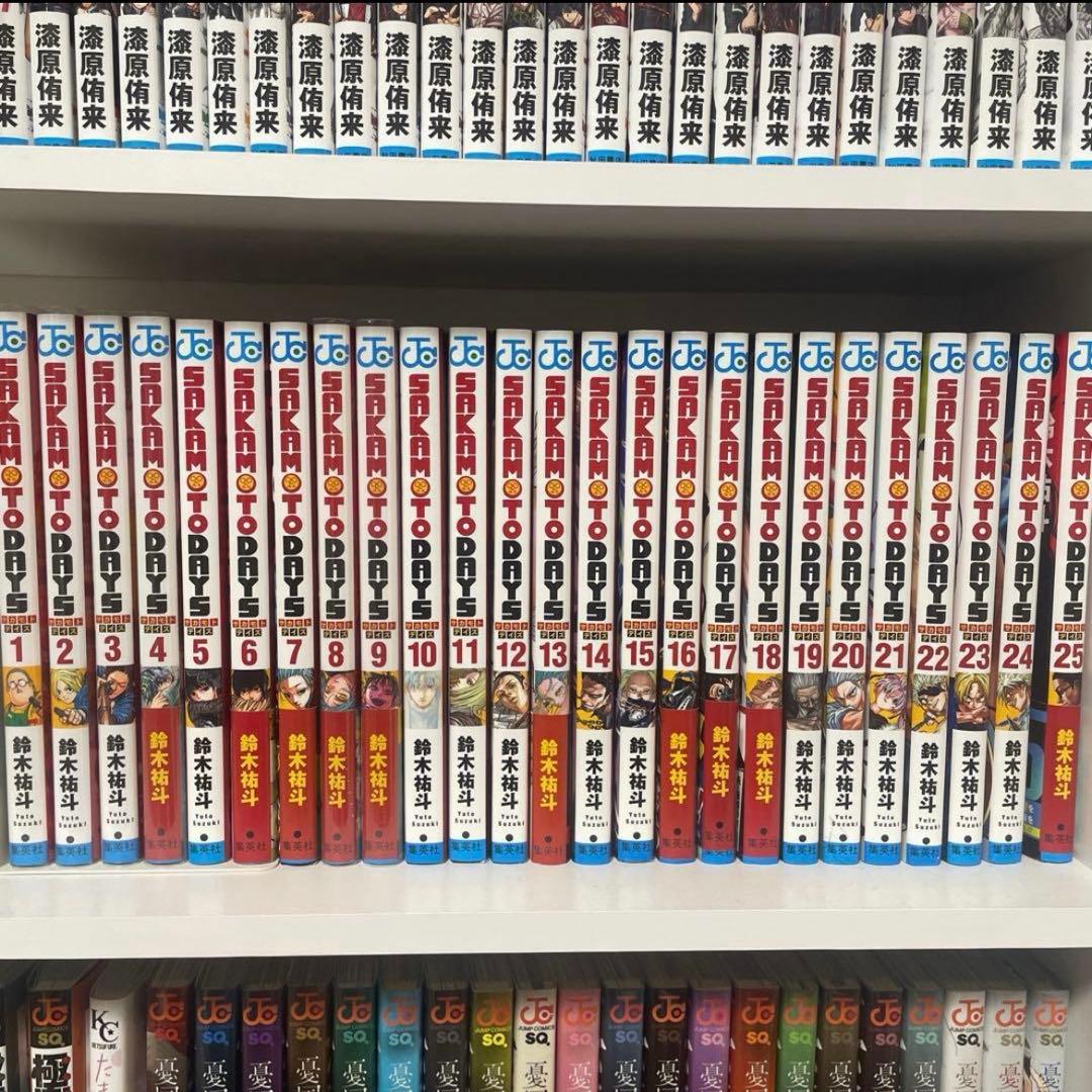 SAKAMOTO DAYS　サカデイ　漫画　全巻　25巻　アクスタ　朝倉シン