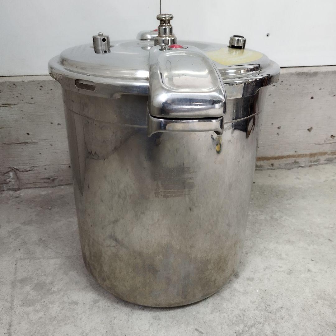 プロフェッショナル用 圧力鍋 ワンダーシェフ 20L ステンレス製 業務用