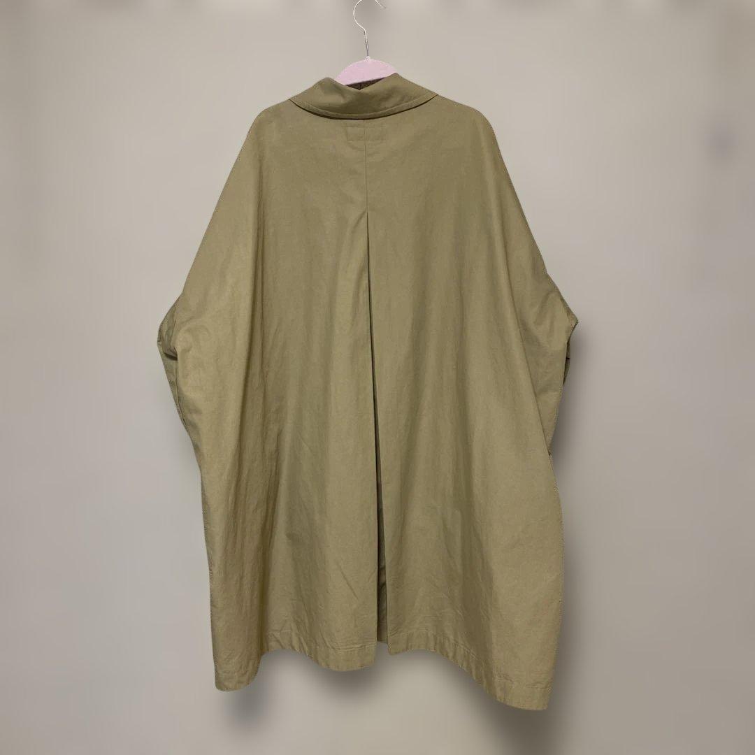 JOURNALSTANDARD ハイカウントワイドステンカラーコート ベージュ