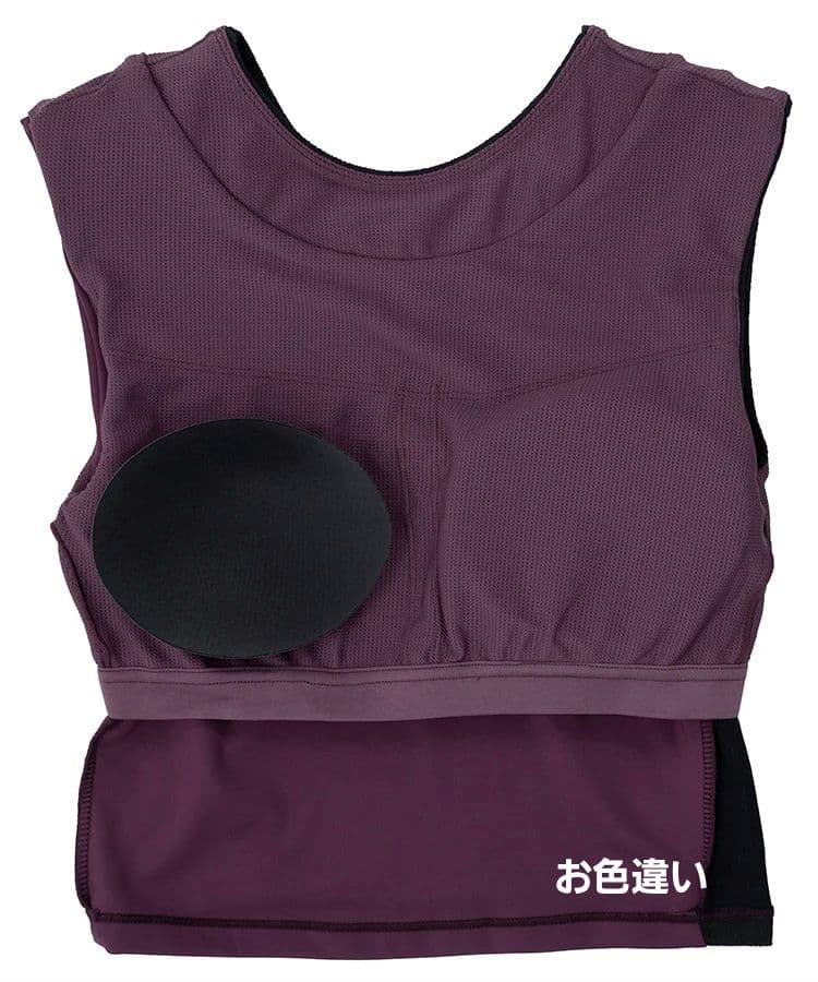 【SUKALA】バイカラーショートタンクトップ/ブラックM　新品未開封