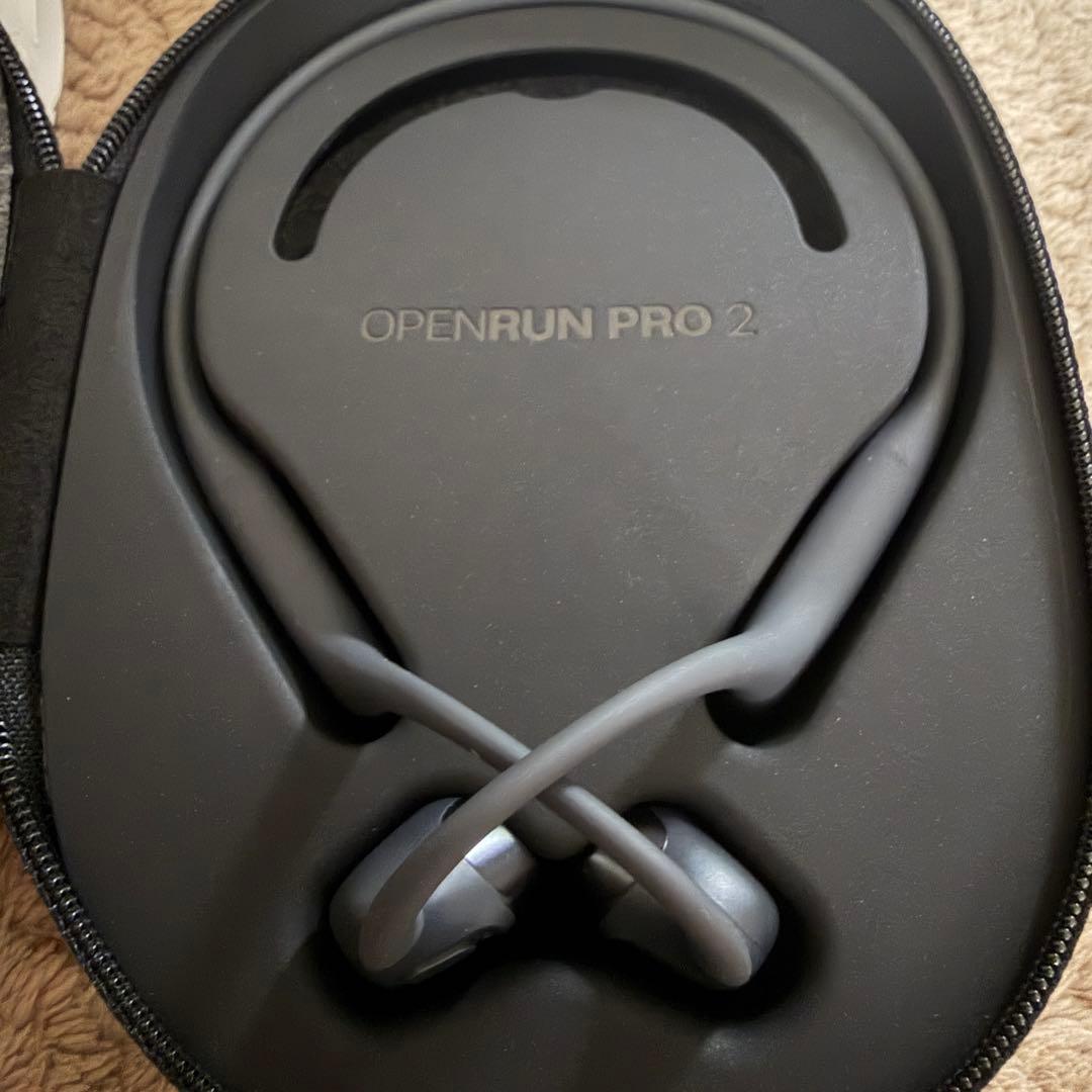 特別お値引き⭐︎美品ほぼ未使用骨伝導イヤホン OpenRun Pro 2 ブラック