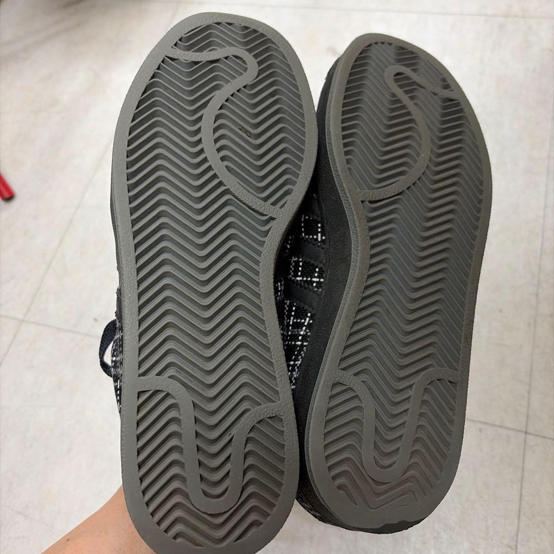 adidas Superstar チェック柄スニーカー 比較的きれいです