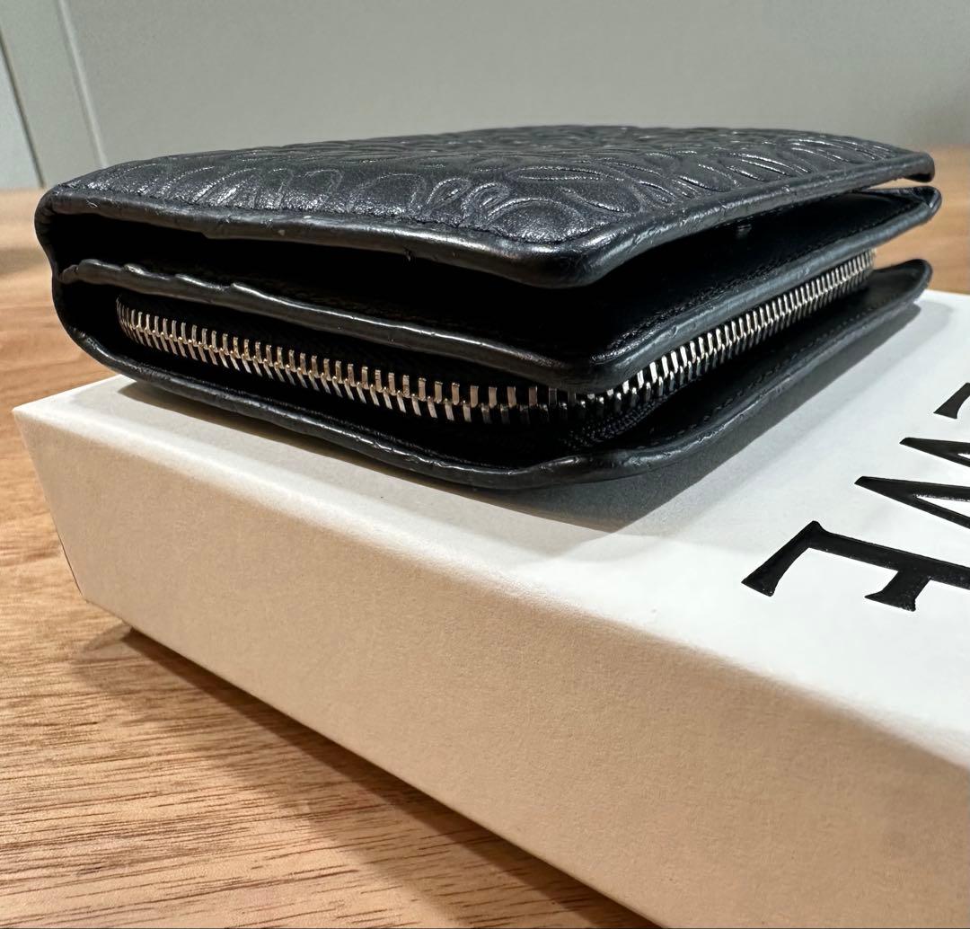 LOEWE 二つ折り財布 ブラック