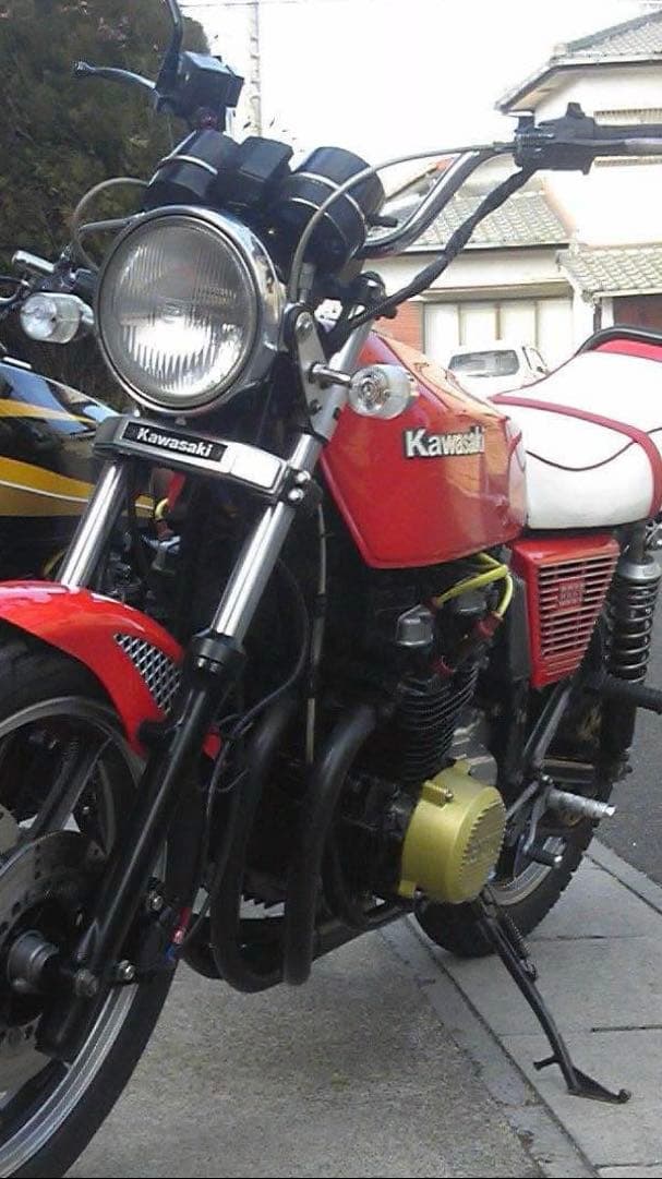 Z400FX シート エナメル　タックロール